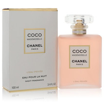 Coco Mademoiselle L&#39;eau Privee Perfume By Chanel Eau Pour La Nuit Spray 3.4 oz - £156.34 GBP