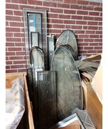 Tempered Leaded double Glass ⅝&quot; inserts, some single pane Glass, 441$ &amp;u... - $576.96 CAD