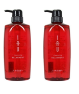 Lebel IAU Cleansing Relaxment Shampoo 20.3 fl. oz. (600 mL) 2Pack Set - £61.97 GBP
