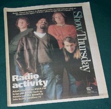 HOOTIE &amp; THE BLOWFISH SHOW NEWSPAPER SUPPLEMENT VINTAGE 1995 - $24.99
