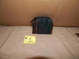 Coin Purse Zipper Handmade In USA You Choose Type Material Sewing Pouch ... - $7.89