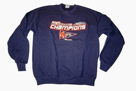 Vintage Boston Red Sox Baseball AL Champions - Blue Large Lee Sweatshirt 2004 - £27.52 GBP
