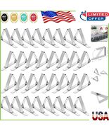 32 Pack Stainless Steel Tablecloth Clips - Perfect for Outdoor Picnics &amp;... - $298.02 MXN