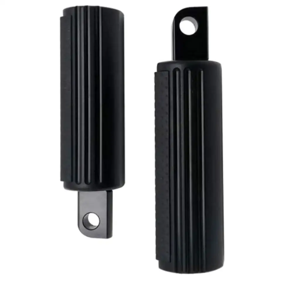 Motorcycle Foot Rest Passenger Support Pegs Black Pedal for Harley Softail - £102.45 GBP