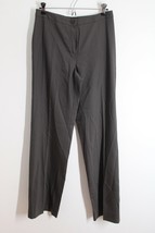 Max Mara 42 US 8 Gray Wool Trousers Pants - £30.36 GBP