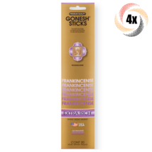 4x Packs Gonesh Extra Rich Incense Sticks Frankincense Scent | 20 Sticks Each - £9.64 GBP