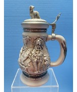 Great Dogs of the Outdoors Lidded Stein 1991 Brazil for Avon - Lab Sette... - £21.23 GBP