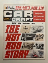 Vintage September 1966 Car Craft Magazine Don Gay GTO King Kong Gasser - £9.83 GBP