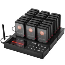VEVOR Restaurant Pager System, Wireless 400m Long Range Lineup Waiting Queue Sig - $3,123.97 MXN