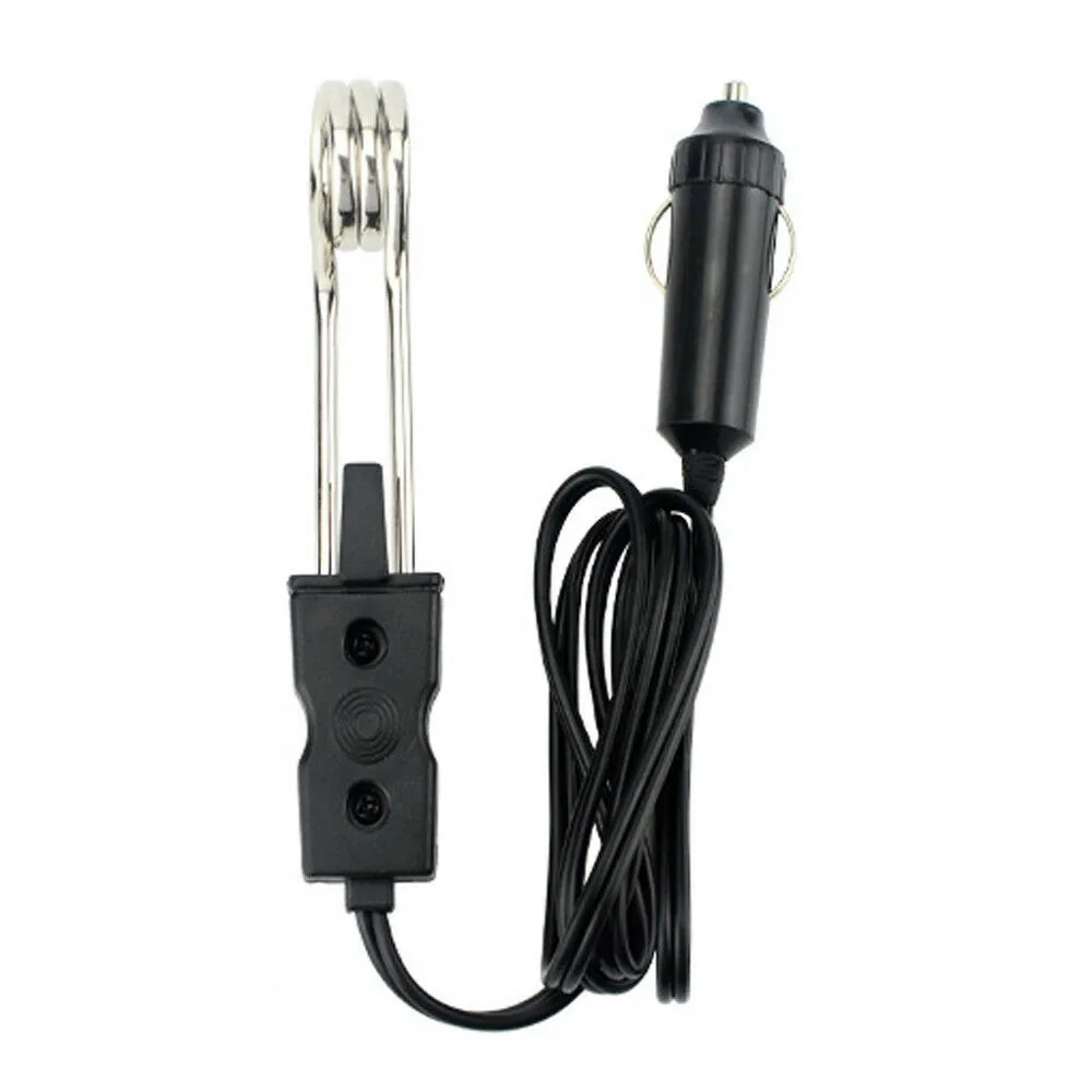 12V 120W Portable Electric Car Immersion Tubular Water Heater - Travel Camping - £13.79 GBP
