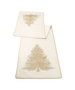 Bead Embroidered Pine Tree Table Runner 72&quot;L - 339179 - $1,370.87 MXN