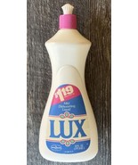 Vintage Lever Brothers co. LUX Mild Dishwashing Liquid 22 oz 1980s dishw... - £29.46 GBP