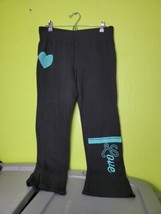 Love Sweats Sweatpants Pants Loungewear Sleepwear No Boundaries Black Me... - £19.58 GBP