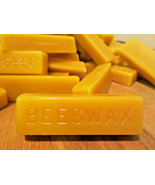 1 BEESWAX Bar 1 oz Yellow 100% Pure Organic waterproof leather boot shoe... - £13.85 GBP