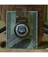 Univ of Georgia Bulldog Spring Loaded Money Clip - $19.75