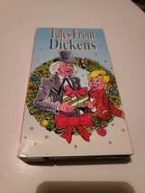 Tales From Dickens a Christmas Carol Basil Rathbone Fredric 1993 VHS Vintage - $9.11