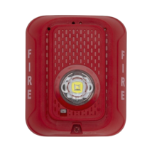  System Sensor SRLED Strobe, Wall Mount, Red, FIRE Lettering - $1,142.52 MXN