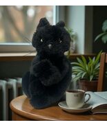 Folktails Black cat Kitty Kitten puppet toy Hands &amp; legs stick together - €18,66 EUR