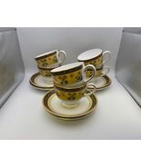 Set of 6 Wedgwood Bone China INDIA Cups &amp; Saucers - $222.98 CAD