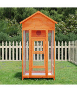 vidaXL Bird House Brown Solid pine wood, plywood Large Bird House - $7,073.98 MXN