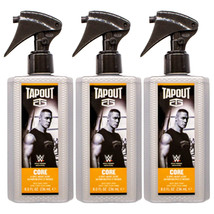 Pack of (3) New Victory by Tapout Body Spray Men&#39;s Cologne Core 8.0 fl oz - £14.21 GBP