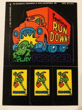 1983 Topps  #8-Frogger-Puzzle Video City Trading Card Vintage - $5.94