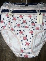 Laura Ashley Womens Brief Underwear Panties Floral 5-Pair Cotton Blend (A) ~ XL - £24.82 GBP