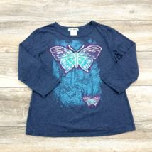 L.A. Movers Womens Large Girls Long Sleeve T Shirt Butterfly Casual Part... - £7.64 GBP