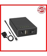 Dual Output 12V/5V Lithium-ion Battery Pack - 3000mAh Power Bank with Ch... - $743.14 MXN