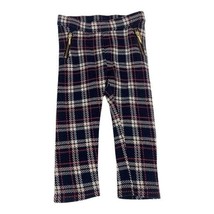 Janie &amp; Jack Baby Girls Plaid Faux Pocket Pants Size 18-24 Months - $16.83