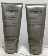 Living Proof Pre-Shampoo Treatment And Shampoo 2 Oz Travel Size - $13.85