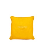 Moroccan Leather Pillow, Yellow traditional Throw Pillow Case by Kenzadi - £54.95 GBP