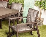 Deco 79 70338 Outdoor Dining Chair, Black - $1,019.99