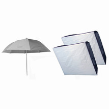 Promaster 3 Piece Studio Soft Box / Umbrella Starter Kit - 24 x 36&#39;&#39; #6784 - £160.93 GBP