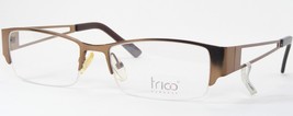 Trioo Lunettes POL024 002 Doré Marron Rare Lunettes Monture 53-17-140mm - $46.16