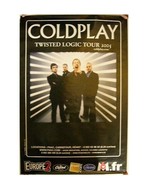 Coldplay Poster Europe Concert Cold Play Band Shot 2005 - $134.96