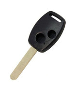 2 Buttons Remote Uncut Key FOB Shell for Honda Fit 2007-2009, Civic 2006... - £13.31 GBP