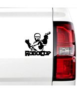 Robocop Silhouette Vinyl Decal Sticker Truck Window Laptop 6x5.5&quot; - £5.22 GBP