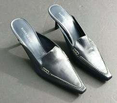 Karen Scott Tullia Black /  Blue Leather Pumps Shoes 9 N - £24.26 GBP