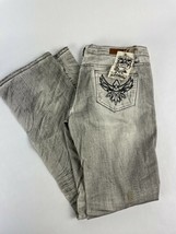 Machine Men&#39;s Denver Gray Tone Regular Straight Denim Jeans Size W 33 L 31 - $39.99