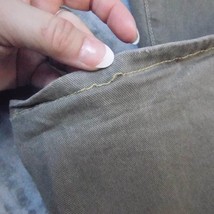 Sergiovalente Pants Women 12 Gray Denim Casual Outdoor Preppy Flared - £17.84 GBP