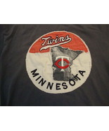 MLB Minnesota Twins Red Jacket Brand T Shirt Size S - £13.93 GBP