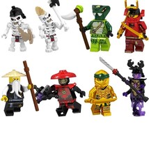 8PCS Ninjago Legion Figure Building Block Toy Character Set Gift for Kids - $412.24 MXN