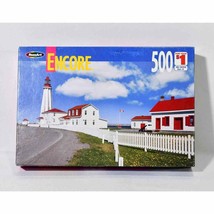 Sealed Encore RoseArt 2003 500 Piece Puzzle Featuring A Sea Side Setting... - $271.64 MXN