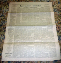 Lancaster, New Hampshire Gazette Newspaper - February 16, 1886 - £15.47 GBP