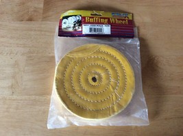 WOODSTOCK 6” BUFFING WHEEL 50 ply 1/2” hole D2514 LOOSE MUSLIN-HARD - £11.79 GBP