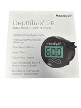 NEW HawkEye DepthTrax 2B Boat Mount Depth Finder DT2B-TM In Dash Gauge - £66.17 GBP