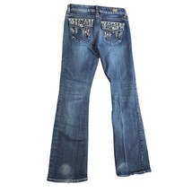 Red Camel Jeans Juniors 9 Bling Low Rise Distressed Embellished Bling Wo... - $25.00