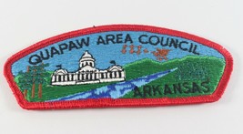 Vintage Quapaw Area Council Arkansas Boy Scouts BSA Shoulder CSP Patch - $195.77 MXN