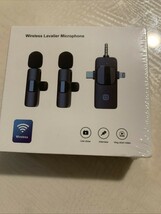 （new inbox）Wireless Lavalier Microphone for iPhone/Android... - $251.43 MXN